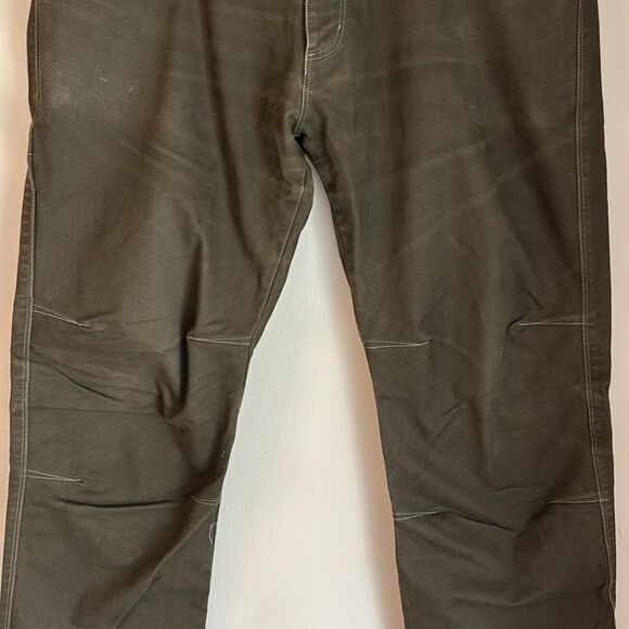 Kuhl Men’s free Rydr heavy duty dark green Relaxed work pants size 36x30 EUC! - Picture 3 of 12
